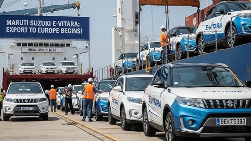 भारतमा बिक्री सुरू नहुँदै ‘सुजुकी ईभिटारा’ युरोप निर्यात