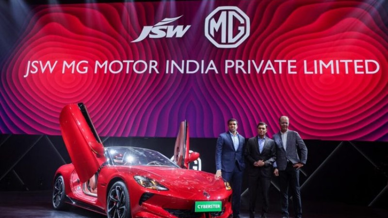 जेएसडब्लू एमजी मोटर्समा स्वामित्व घटाउँदै एसएआईसी ग्रुप*