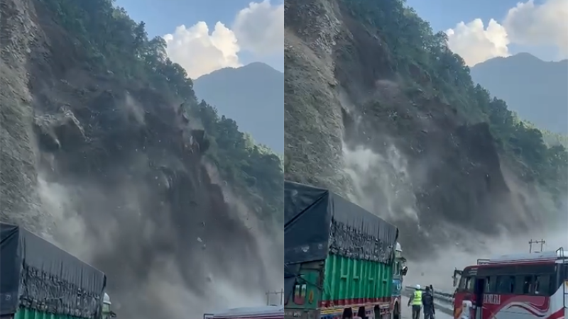 नारायणगढ-मुग्लिन सडक अनिश्चितकालका लागि बन्द