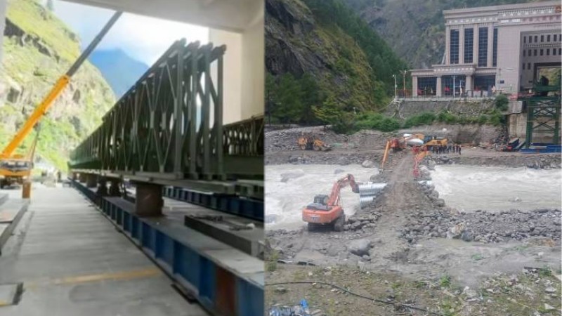 रसुवागढीमा दशैंअघि नै बेलिब्रिज निर्माण हुने