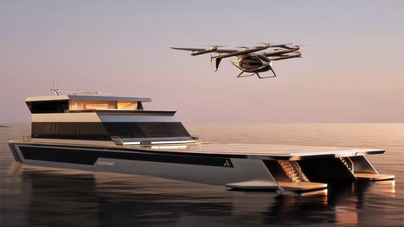 तयार भयो पानी माथि ल्याण्ड गर्न सक्ने ‘एयर ट्याक्सी’