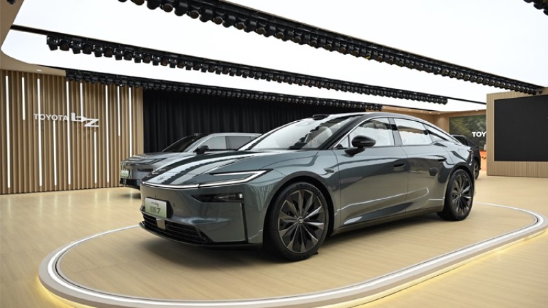 टोयोटाको इलेक्ट्रीक सेडान ‘बीजेड सेभेन’ सार्वजनिक_img