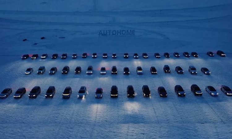 एक साथ ६७ ईभीको अत्याधिक चिसो स्थानमा ‘रेन्ज टेस्ट’_img