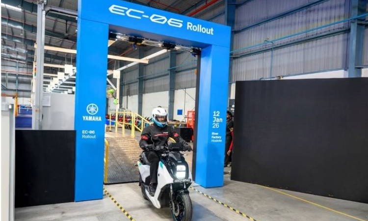 यामाहाको पहिलो इलेक्ट्रीक स्कुटरको उत्पादन सुरू_img