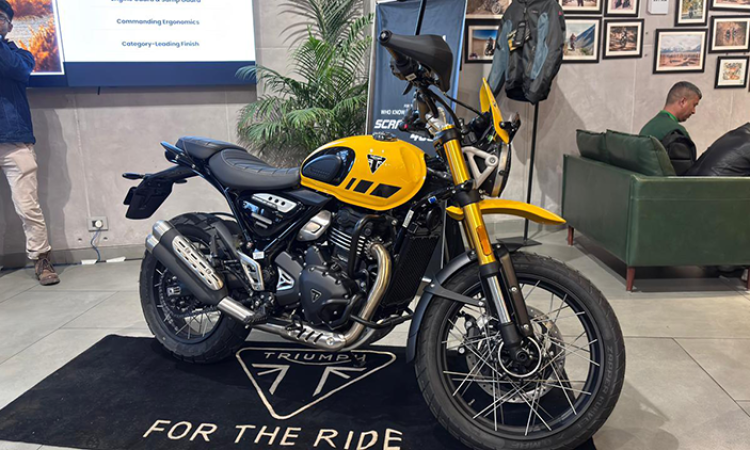 ट्रायम्फ स्क्रयाम्बलर ४०० एक्ससीको बिक्री सुरू, मूल्य ८ लाख_img