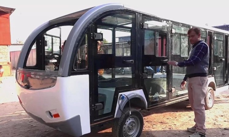 नेपालमै बनेको विद्युतीय ‘बस’ आइतबारदेखि गुड्ने_img