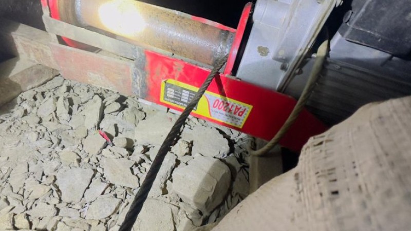 फास्ट ट्रयाकमा टुचन मेसिन खस्दा एक जनाको मृत्यु