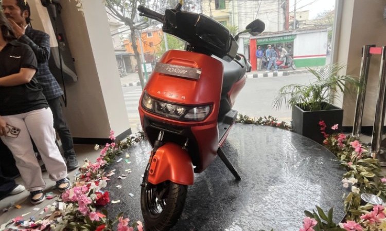 नेपालमा एथरको सस्तो इलेक्ट्रीक स्कुटर बिक्री सुरू, यस्तो छ मूल्य_img