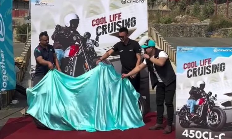 १२ लाखमा आयो सीएफमोटो ४५० सीएलसी मोटरसाइकल_img