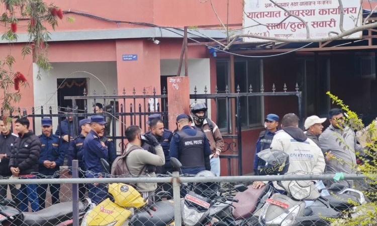 यातायात कार्यालय एकान्तकुनाबाट १५ बिचौलिया पक्राउ_img