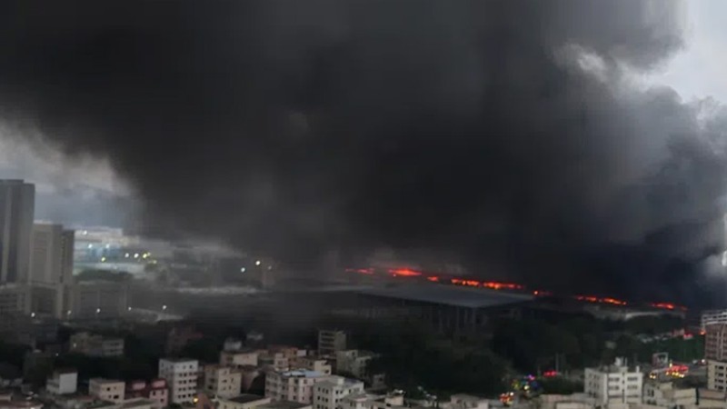 चीनमा बीवाइडीको ग्यारेजमा आगलागी