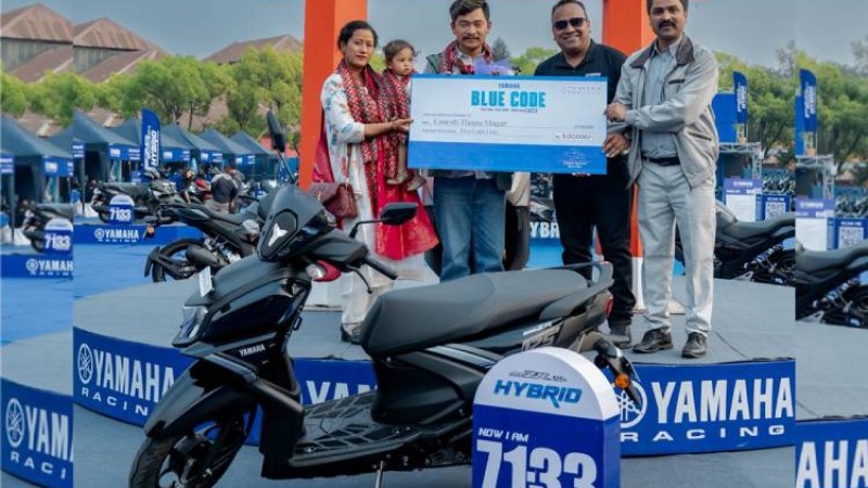 यामाहाको स्कुटर किन्दा उमेशले पाए ५ लाख