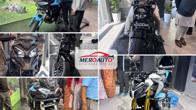 नेपालमा मोर्बिडेलीका मोटरसाइकल बिक्री सुरू, मूल्य ४५ लाखसम्म