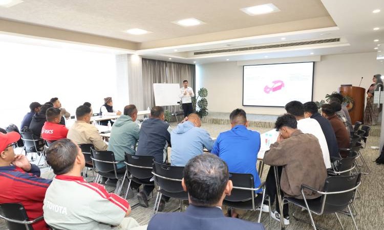 नाइमाले दियो हाइब्रिड सवारी सम्बन्धी तालिम_img