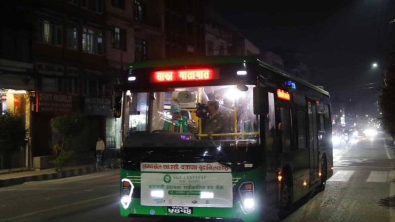 काठमाडौंमा बिहान साढे ४ बजेदेखि नै बस चलाउने तयारी_img