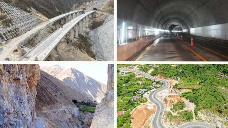 चालु वर्षमा राष्ट्रिय गौरवका १३ सडक र सुरुङकाे कति भयो काम ? यस्तो छ प्रगति