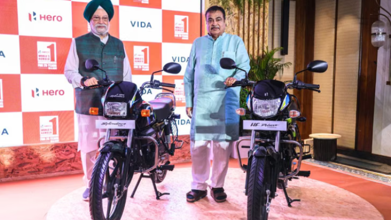 आयो हिरोको फ्लेक्स फ्युलबाट चल्ने मोटरसाइकल, यस्तो छ मूल्य