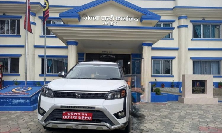 भारतीय गाडीमा नेपाली नम्बर प्लेट राखेर चलाउने चालक पक्राउ_img