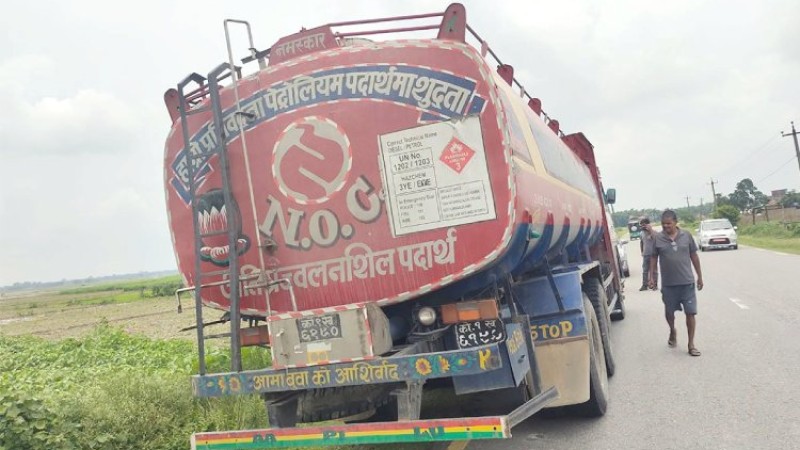 निगमको विराटनगर पार्किङबाट हराएको ट्यांकर सुनसरीमा भेटियो