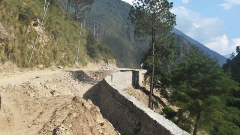 स्याफ्रुबेँसी-रसुवागढी खण्डमा स्तरोन्नति तीव्र