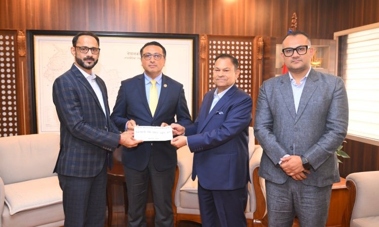 शारडा ग्रुपद्धारा दैवी प्रकोप उद्धार कोषमा १ करोड सहयोग_img