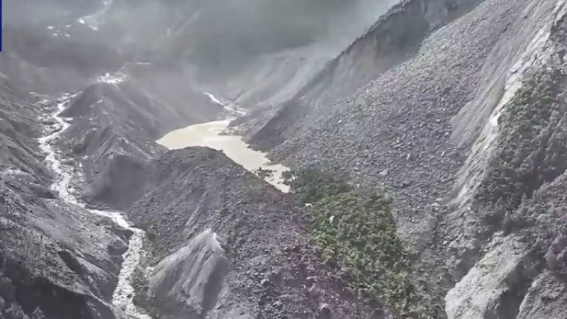 चीनले भन्यो-‘ठूलो ताल बनेको छ, फुट्ने जोखिम छ’