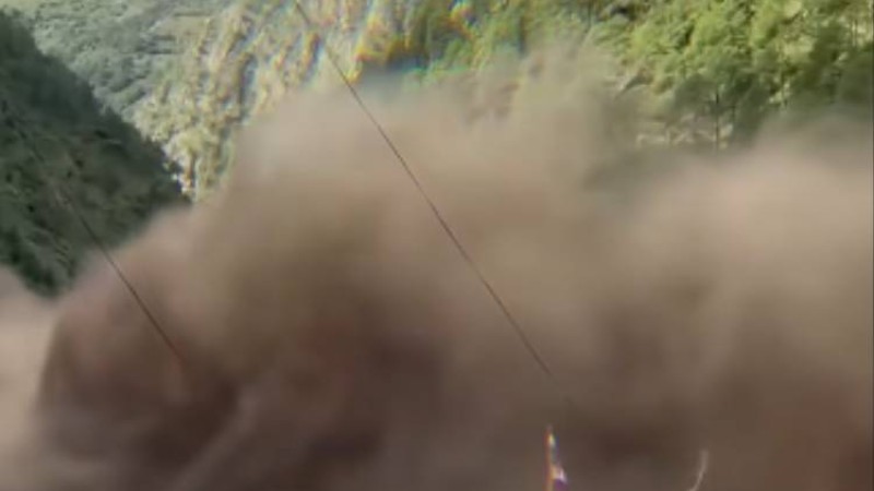 चीनले भन्यो-‘नदी थुनिएर बनेको ताल पूर्ण रूपमा खुलेको छैन, जोखिम कायमै छ’
