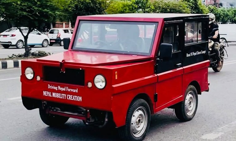 २३ वर्षीय नेपाली युवाले बनाए हाइब्रिड कार_img