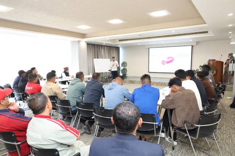 नाइमाले दियो हाइब्रिड सवारी सम्बन्धी तालिम_img