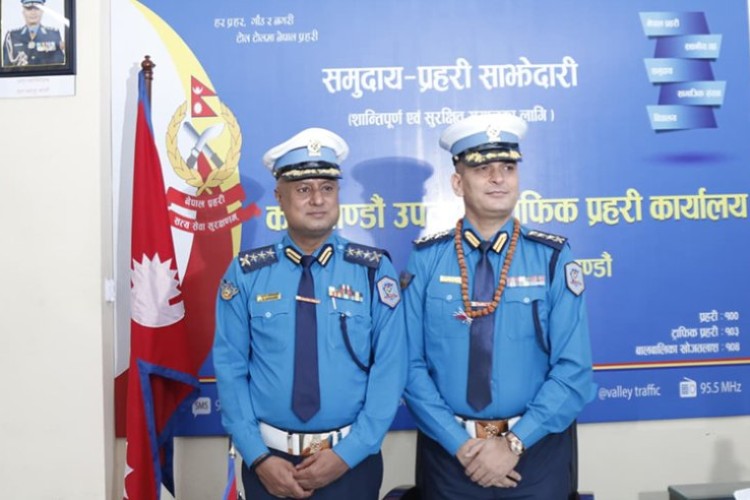 ट्राफिक प्रहरी प्रमुख फेरिए, काफ्लेले सम्हाले जिम्मेवारी_img