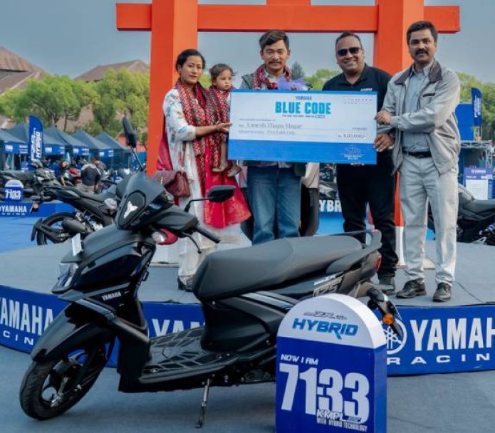यामाहाको स्कुटर किन्दा उमेशले पाए ५ लाख_img