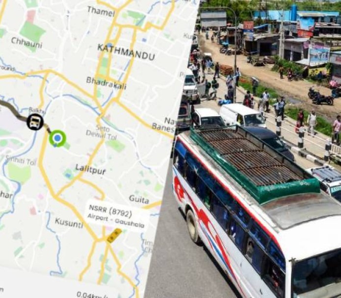 अब काठमाडौंका १२०० बढी सार्वजनिक सवारीको लोकेसन मोबाइलबाटै हेर्न सकिने_img