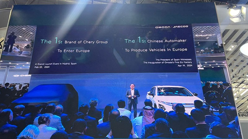 ओमोडा बन्यो युरोपमा गाडी उत्पादन गर्ने पहिलो चिनियाँ कम्पनी